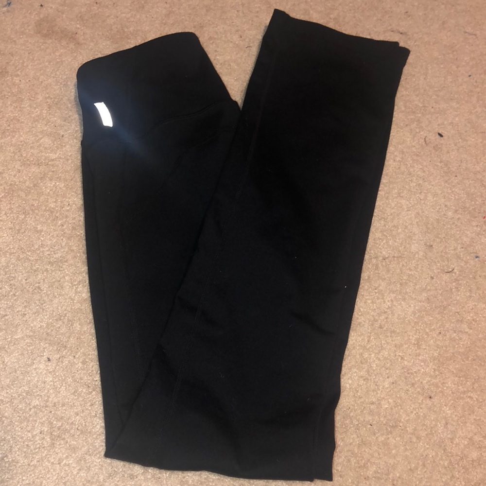 Zella straight leg yoga pants black